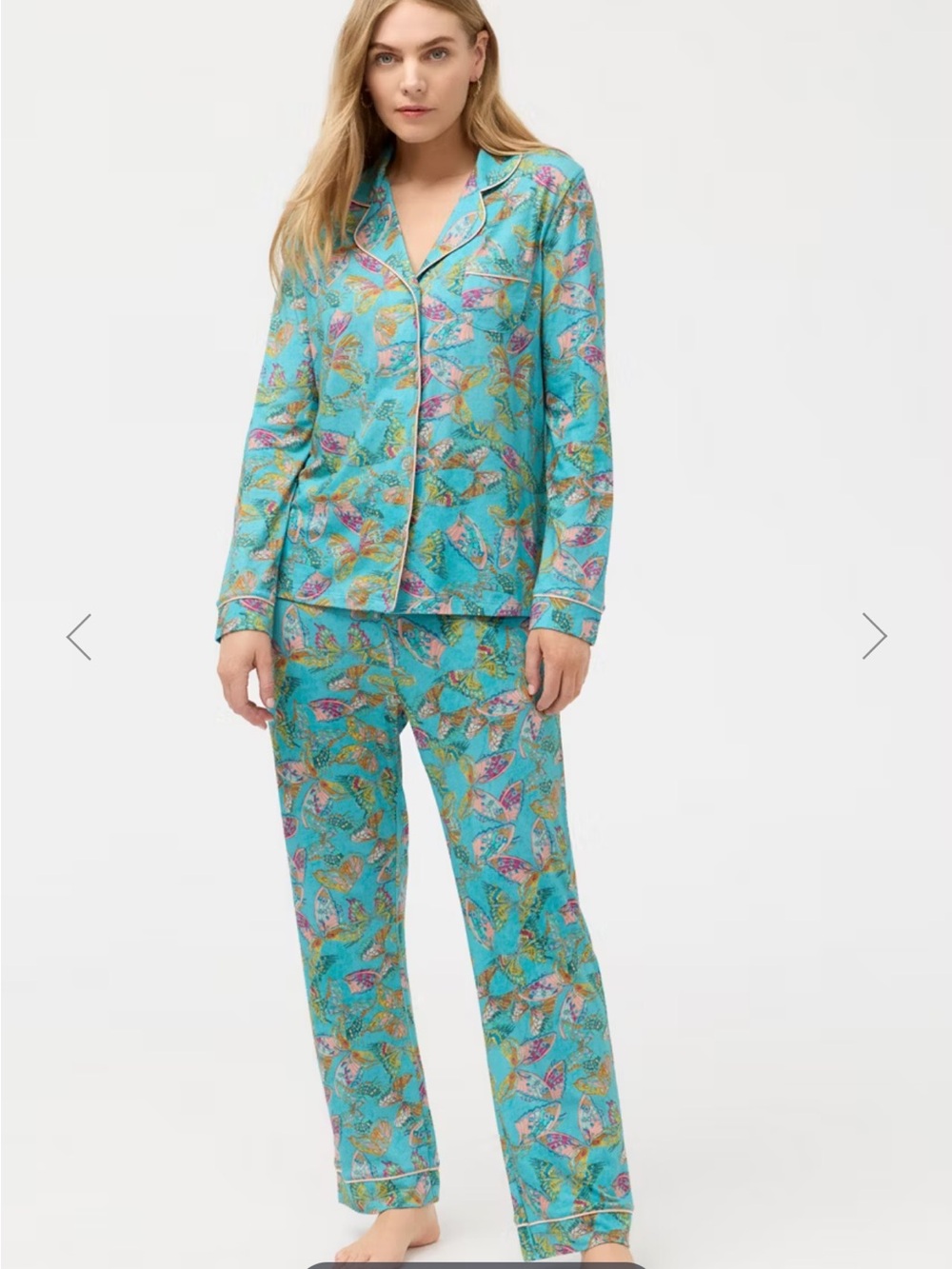 Johnny Was Carly Long Pajama Set Ofelia